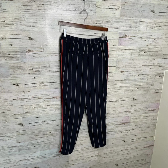 Ettitwe Anthropologie blue striped pants red xs - Picture 13 of 15